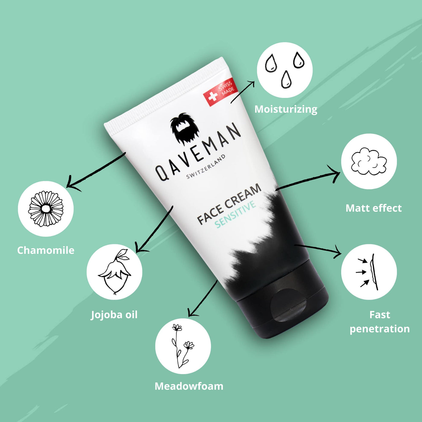 May Day Sale: Face Cream Sensitive + 3 Anti-Hangover Face Mask for free